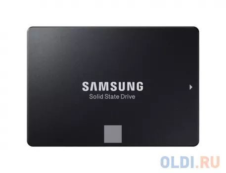 Твердотельный накопитель SSD 2.5" 250GB Samsung 860 EVO (R550/W520Mb/s, V-NAND 3-bit MLC, MJX, SATA 6Gb/s) (MZ-76E250BW)