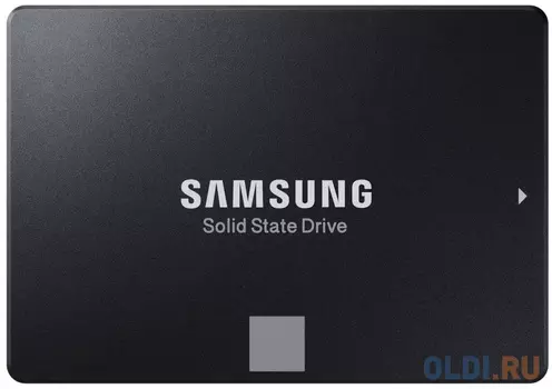 Твердотельный накопитель SSD 2.5" 500 Gb Samsung 860 EVO Read 550Mb/s Write 520Mb/s 3D NAND TLC MZ-76E500BW