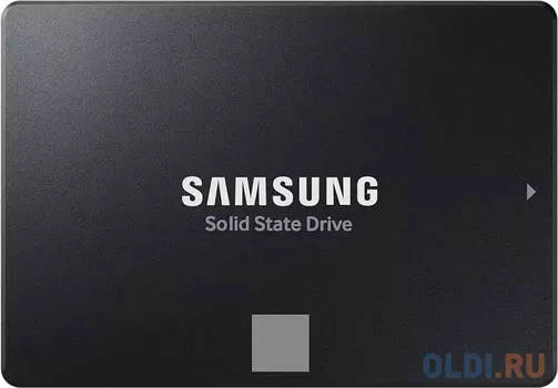 Твердотельный накопитель SSD 2.5" Samsung 4.0Tb 870 EVO Series  (SATA3, up to 560/530MBs, 98000 IOPs, 3D TLC, MKX, DDR4 4Gb,