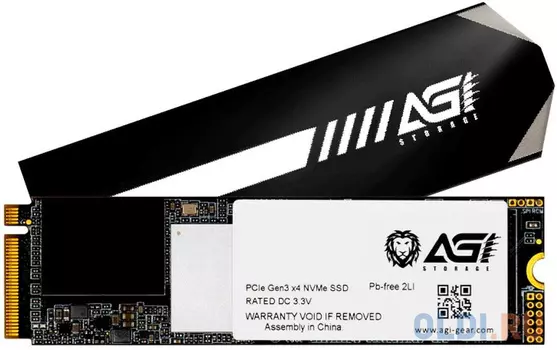 SSD накопитель AGI AI218 1 Tb PCI-E 3.0 x4