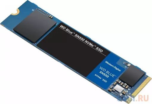 Твердотельный накопитель SSD M.2 1 Tb Western Digital Blue SN550 Read 2400Mb/s Write 1950Mb/s 3D NAND TLC WDS100T2B0C