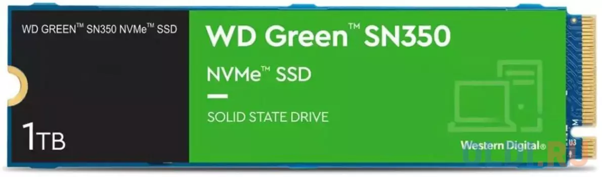 SSD накопитель Western Digital Green SN350 1 Tb PCI-E 3.0 x4