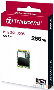 Твердотельный накопитель SSD M.2 2230 Transcend 256GB MTE300S  (PCI-E 3.0 x4, up to 2000/950Mbs, 3D NAND, 100TBW, NVMe 1.3, 22х30