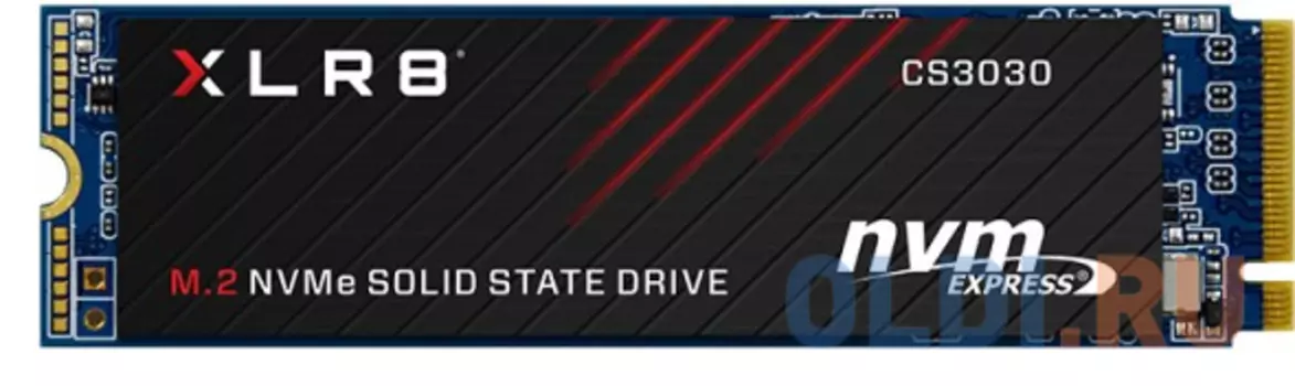 Твердотельный накопитель SSD M.2 250 Gb PNY M280CS3030-250-RB Read 3500Mb/s Write 1050Mb/s TLC