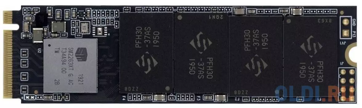 Твердотельный накопитель SSD M.2 256 Gb Smart Buy Jolt SM63X Read 1900Mb/s Write 1200Mb/s 3D NAND TLC