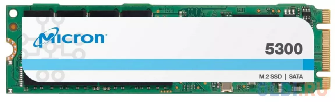 Твердотельный накопитель SSD M.2 480 Gb Micron MTFDDAV480TDS-1AW1ZABYY Read 540Mb/s Write 410Mb/s