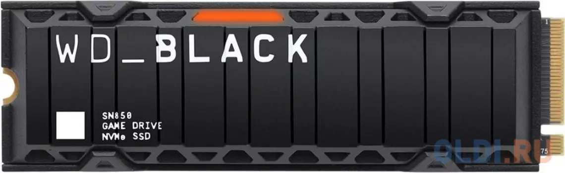 Твердотельный накопитель SSD M.2 500 Gb Western Digital SN850 Read 7000Mb/s Write 4100Mb/s 3D NAND TLC WDS500G1XHE