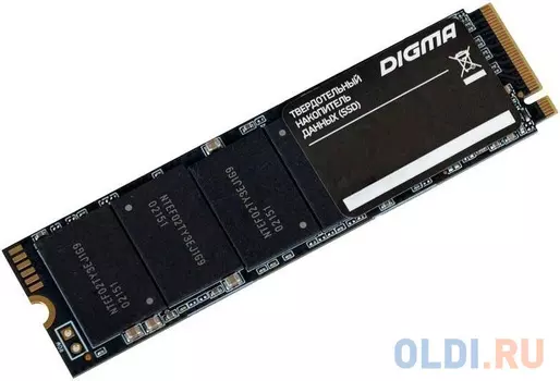 Твердотельный накопитель SSD M.2 512 Gb Digma Mega P3 Read 1700Mb/s Write 1500Mb/s TLC