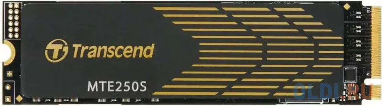Твердотельный накопитель SSD M.2 Transcend 1.0Tb MTE250S  (PCI-E 4.0 x4, up to 7200/6200Mbs, 3D NAND, DRAM, 1480TBW, NVMe 1.3, 22х8