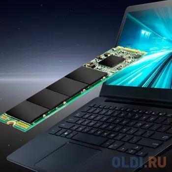 Твердотельный накопитель SSD M.2 Transcend 500Gb MTS825  (SATA3, up to 530/480MBs, 3D NAND, 180TBW, 22x80mm)