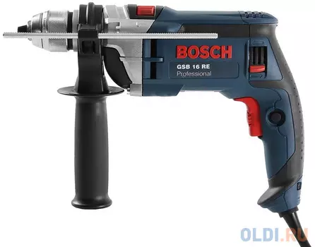 Ударная дрель Bosch GSB 16 RE БЗП 750Вт