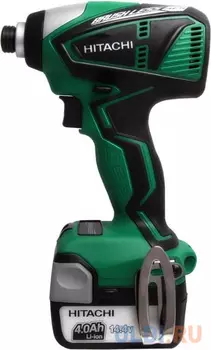 Ударный шуруповерт Hitachi WH14DBEL-RW