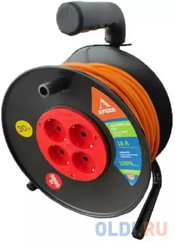 Удлинитель Ayger 4 розетки 30 м