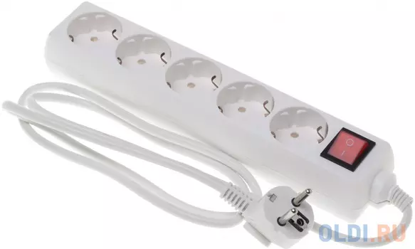 Удлинитель BURO BU-PS5.1/W 5 розеток 1.5 м 475296