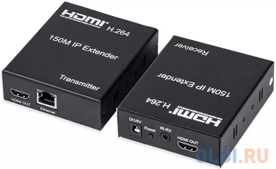 Удлинитель HDMI ORIENT VE046 черный