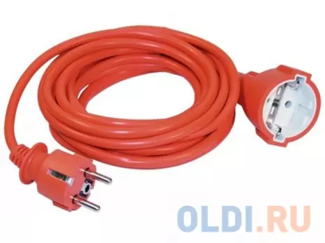 Удлинитель IEK УШ-01РВ 1 розетка 5 м WUP10-05-K09-N