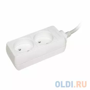 Удлинитель IEK WYP10-06-02-03-N 2 розетки 3 м