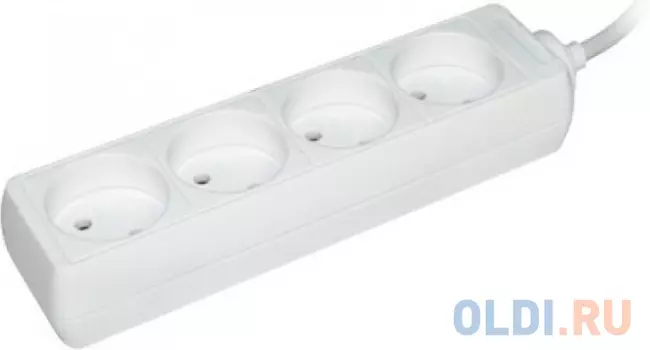 Удлинитель IEK WYP10-06-04-05-N 4 розетки 5 м