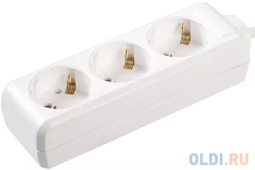 Удлинитель IEK WYP10-16-03-01-Z-17 3 розетки 1.5 м
