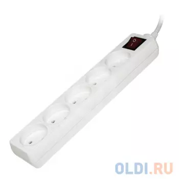 Удлинитель IEK WYP10-16-05-03-Z-N 5 розеток 3 м