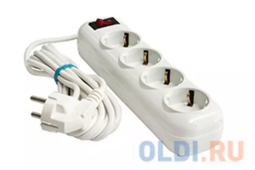 Удлинитель Электроконтакт 31026 4 розетки 5 м