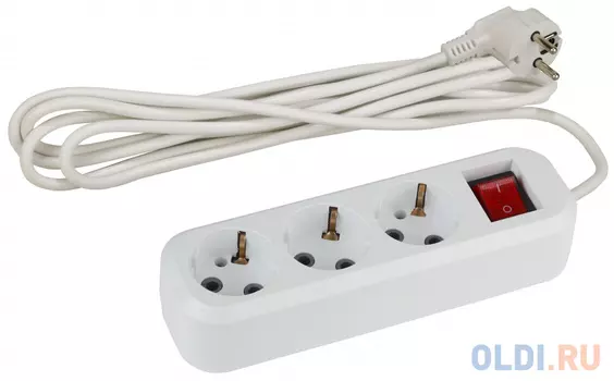 Удлинитель Эра Б0023162 3 розетки 3 м