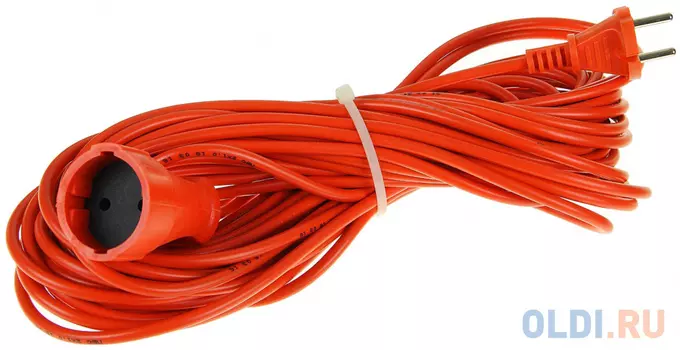 Удлинитель Эра UP-1-2x1.0-20m 1 розетка 20 м красный