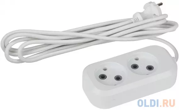 Удлинитель Эра UX(6)-2-1,5m 2 розетки 1.5 м