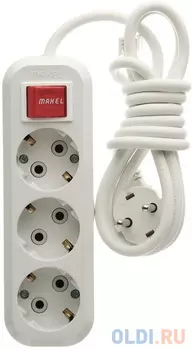 Удлинитель Makel MGP213 3 розетки 3 м