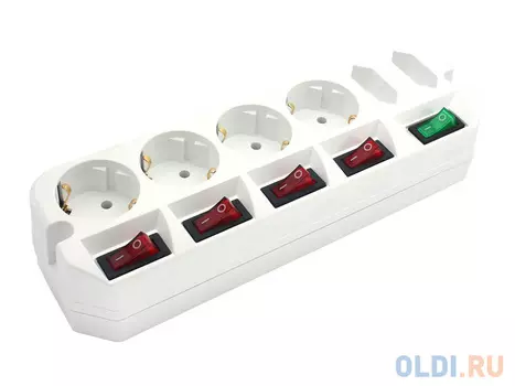 Удлинитель MOST Active A10 6 розеток 3 м белый