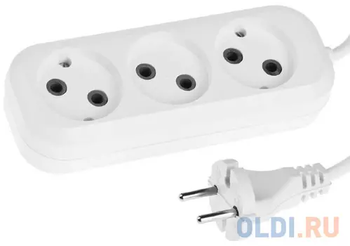 Удлинитель Сибин 55031-3 3 розетки 3 м