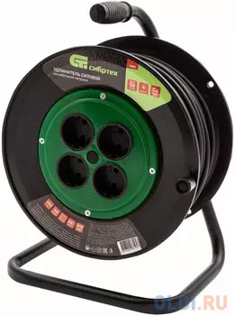 Удлинитель Сибртех УХ10 4 розетки 50 м