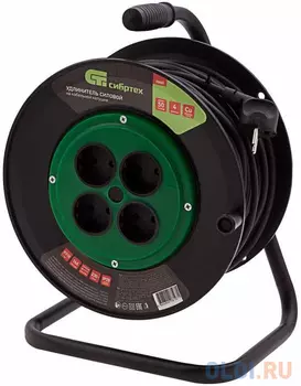Удлинитель Сибртех УХ10 4 розетки 50 м