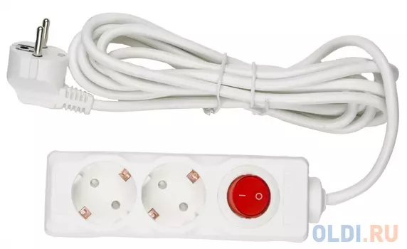 Удлинитель Uniel S-GCD2-3B 2 розетки 3 м