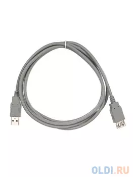 Кабель удлинительный VCOM USB2.0 AM/AF 1.8m (CU202-G)