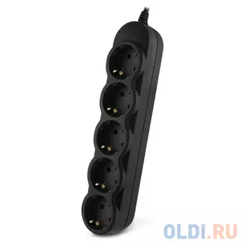 Удлиннитель Sven EX-I5 1,8m (5 розеток) вилка IEC-320 для подключения к UPS черный
