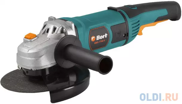 Углошлифовальная машина Bort BWS-1700-S 1700Вт 8000об/мин рез.шпин.:M14 d=180мм