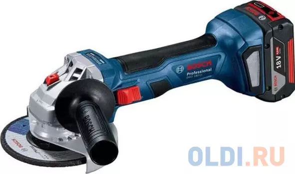 Углошлифовальная машина Bosch GWS 180-LI 11000об/мин рез.шпин.:M14 d=125мм жестк.кейс (06019H9025)
