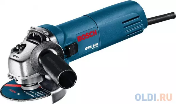 Углошлифовальная машина Bosch GWS 660 115 мм 670 Вт