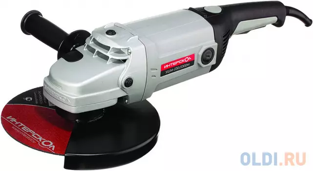 Углошлифовальная машина Интерскол УШМ-230/2300М 230 мм 2300 Вт