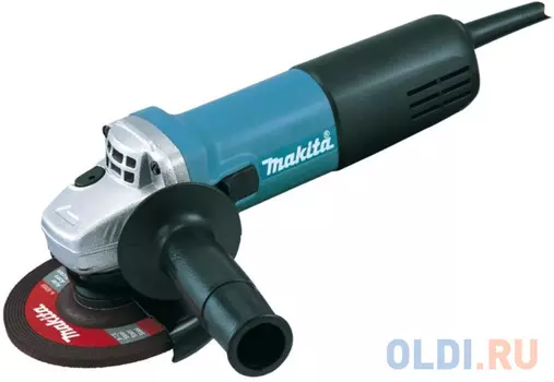 Углошлифовальная машина Makita 9558HNX7 840Вт 11000об/мин рез.шпин.:M14 d=125мм