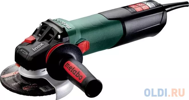 Углошлифовальная машина Metabo WEV 17-125 Quick Inox 125 мм 1700 Вт
