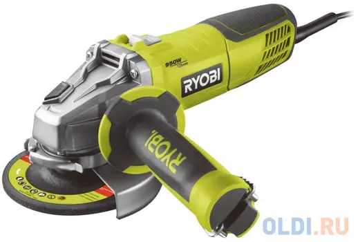 Углошлифовальная машина Ryobi RAG950-125S 125 мм 950 Вт