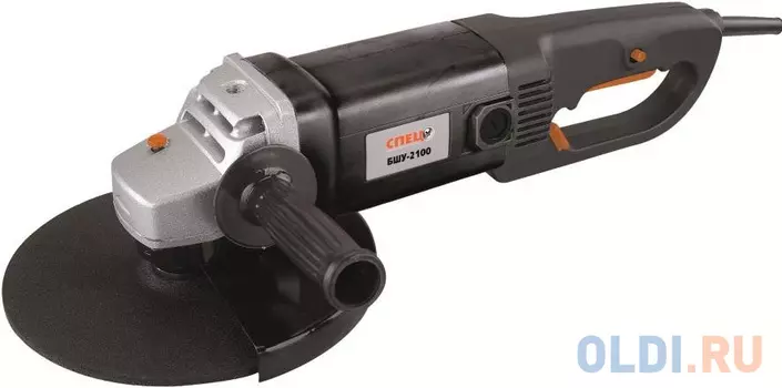 Углошлифовальная машина Спец БШУ-2100 2100Вт 6000об/мин рез.шпин.:M14 d=230мм