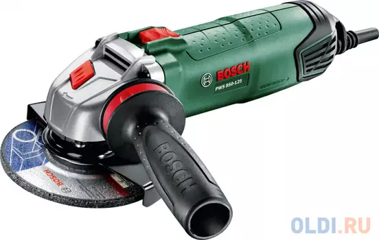 Угловая шлифмашина Bosch PWS 850-125 850Вт 125мм