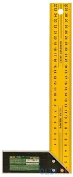 Угольник Fit 19430 30 см нержавеющая сталь столярный