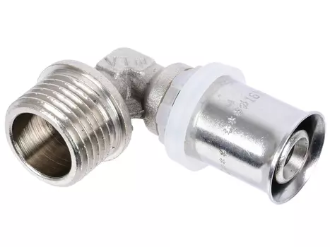 Угольник пресс с переходом на нар. р. 16х1/2" VALTEC VTm.253.N.001604