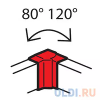 Угол внутренний Legrand Metra 160x50мм 638091