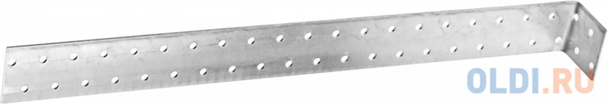 Уголок крепежный анкерный, 40х400х40 х 2мм, 20шт, ЗУБР