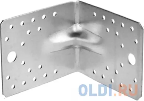 Уголок крепежный усиленный УКУ-2.0, 35х90х90 х 2мм, ЗУБР